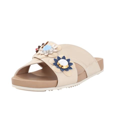 fendi floral sandals|women fendi sandals clearance.